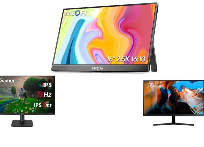 Monitores em oferta