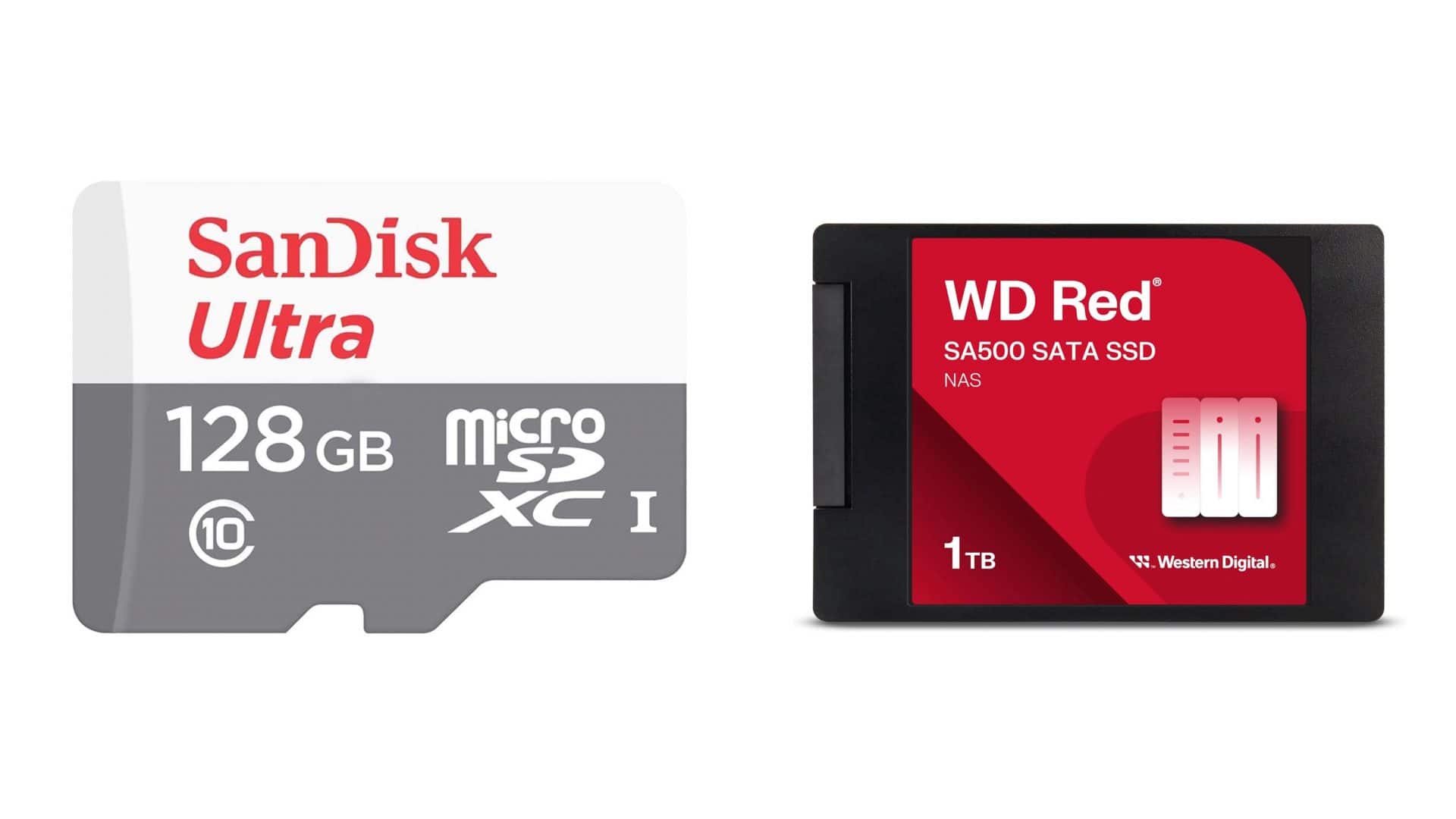 SSD e micro SD em oferta