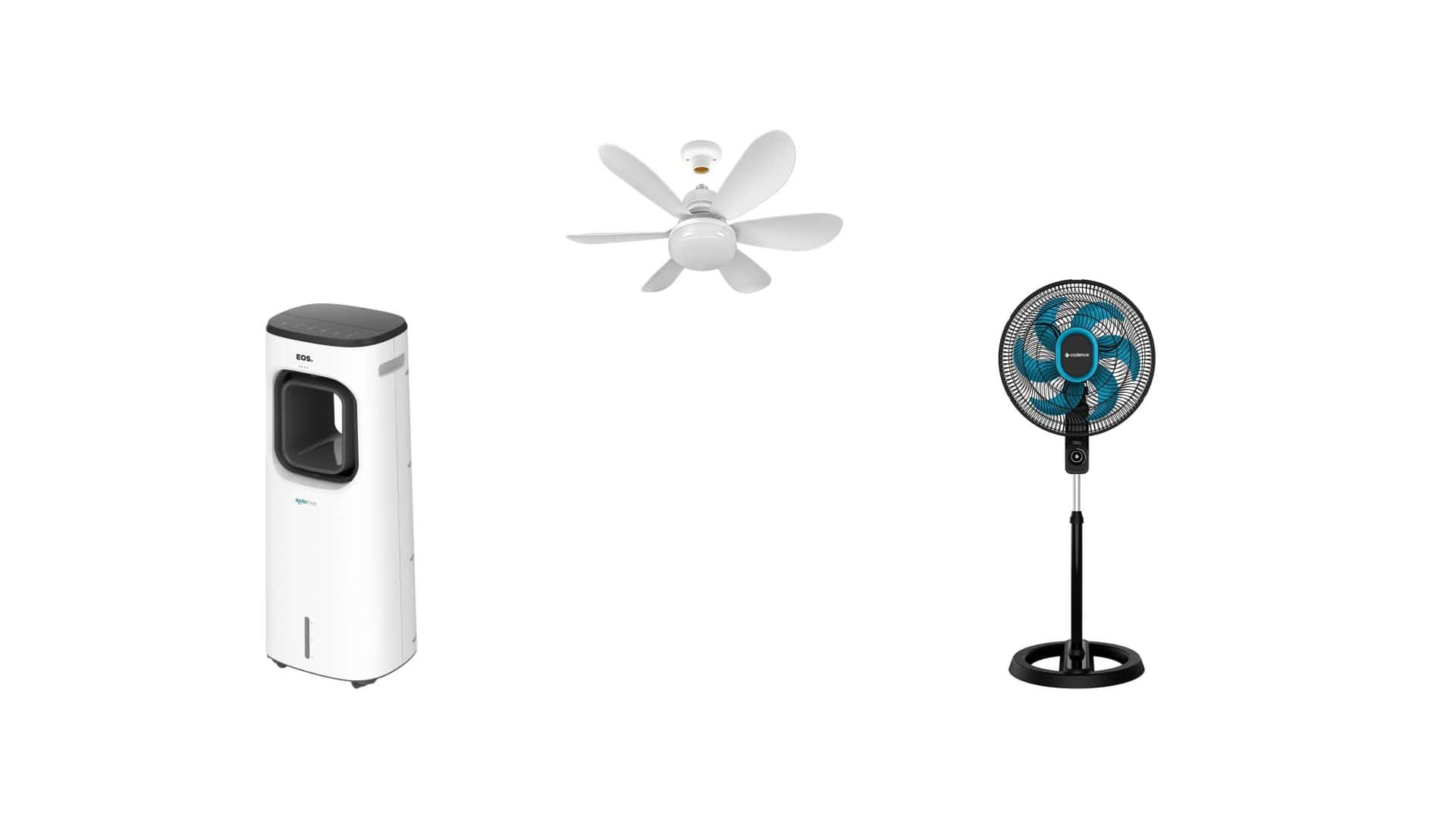 Ventilador e climatizador em oferta