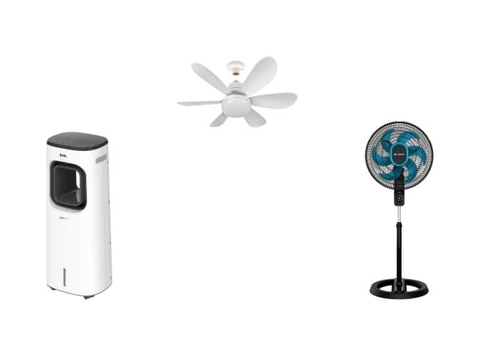 Ventilador e climatizador em oferta