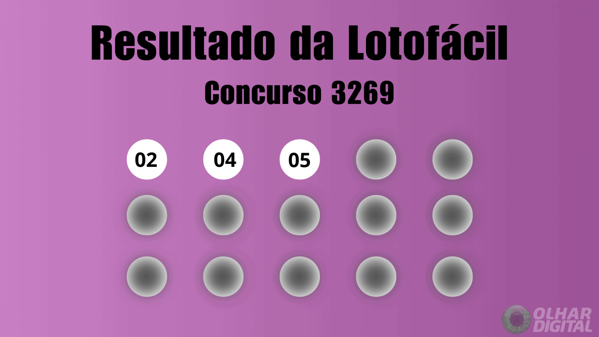 Lotofácil 3269