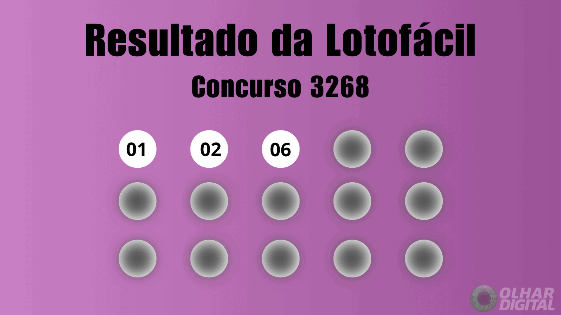 Lotofácil 3268