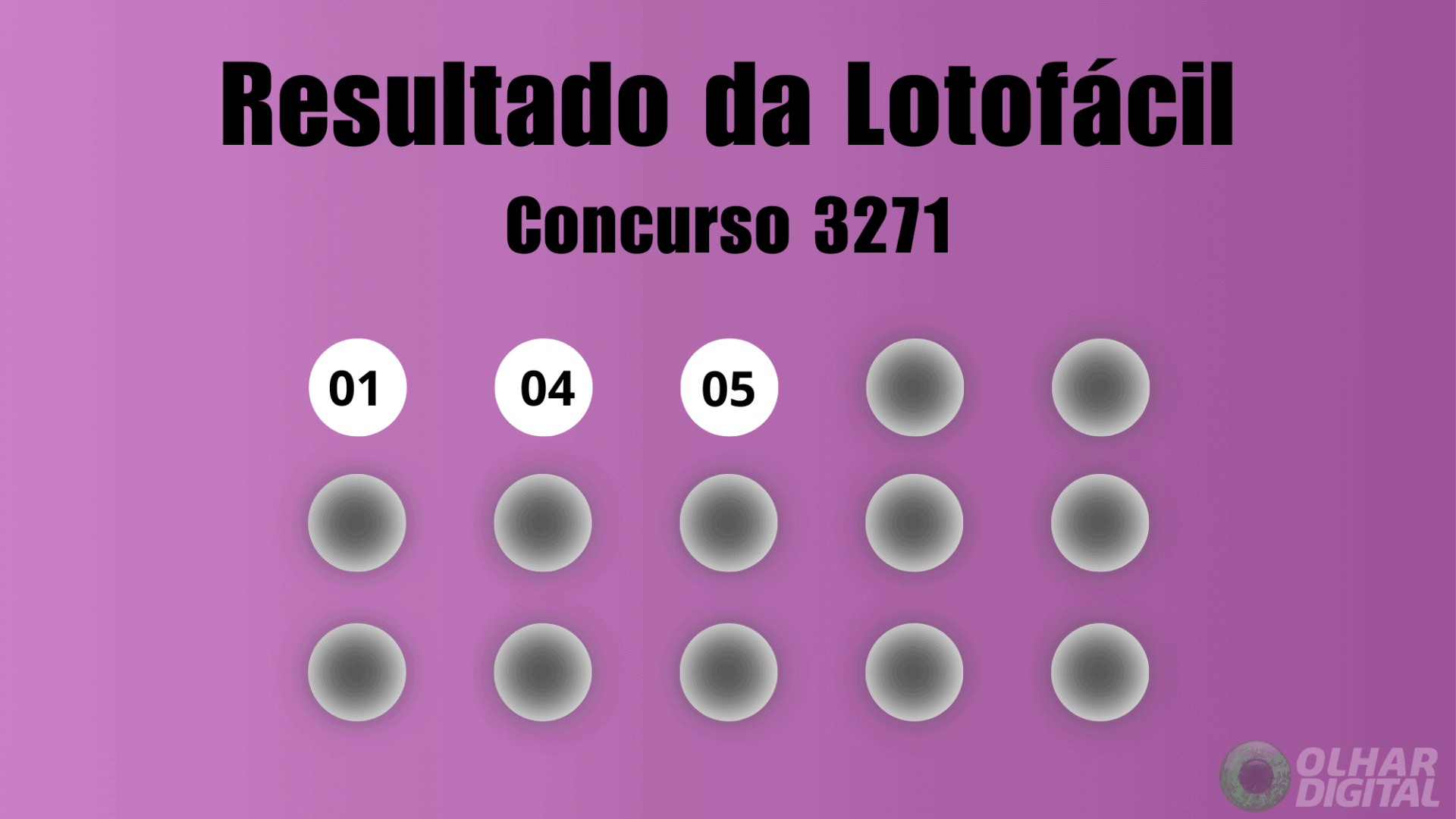 Lotofácil 3271