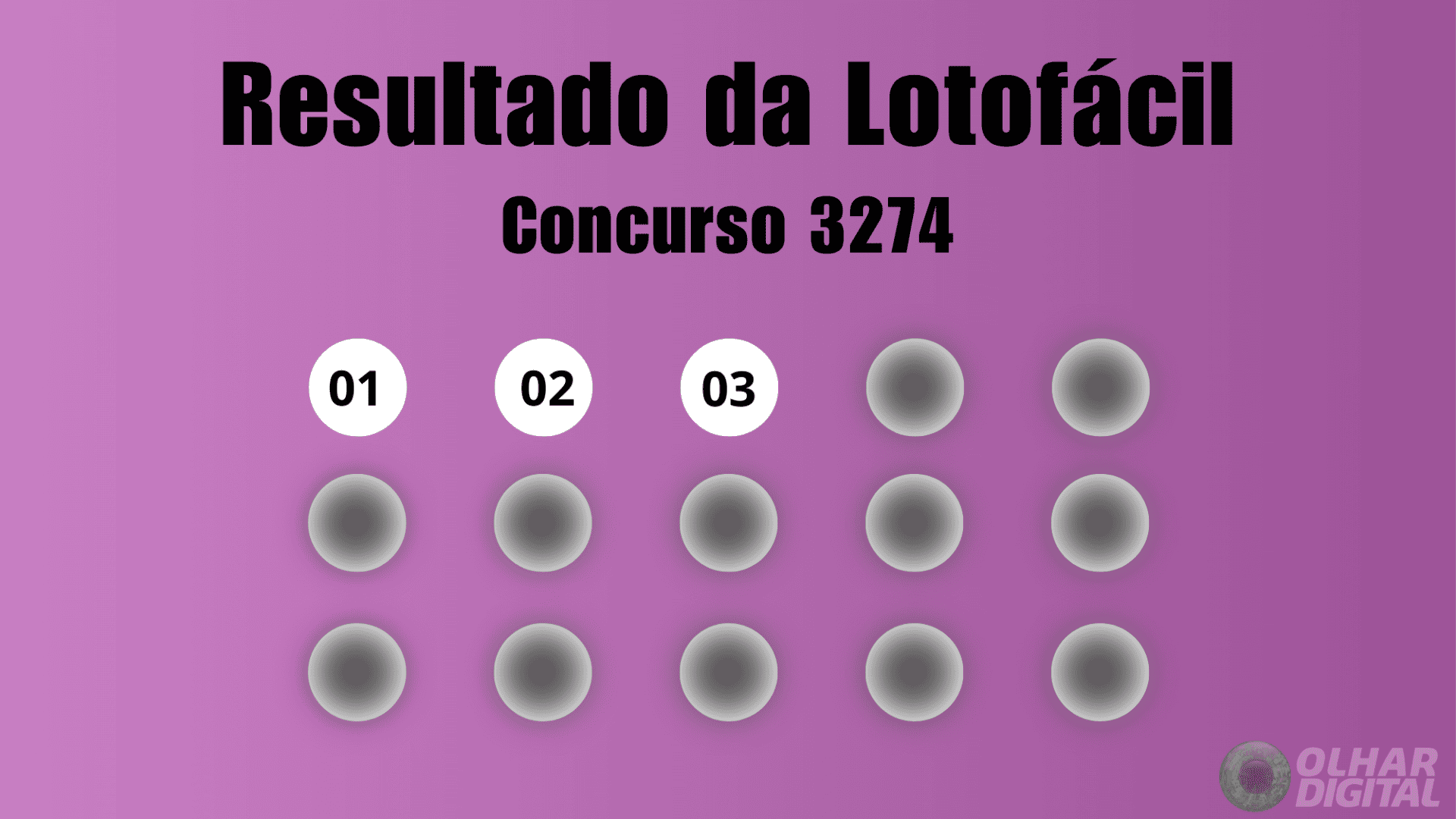 Lotofácil 3274