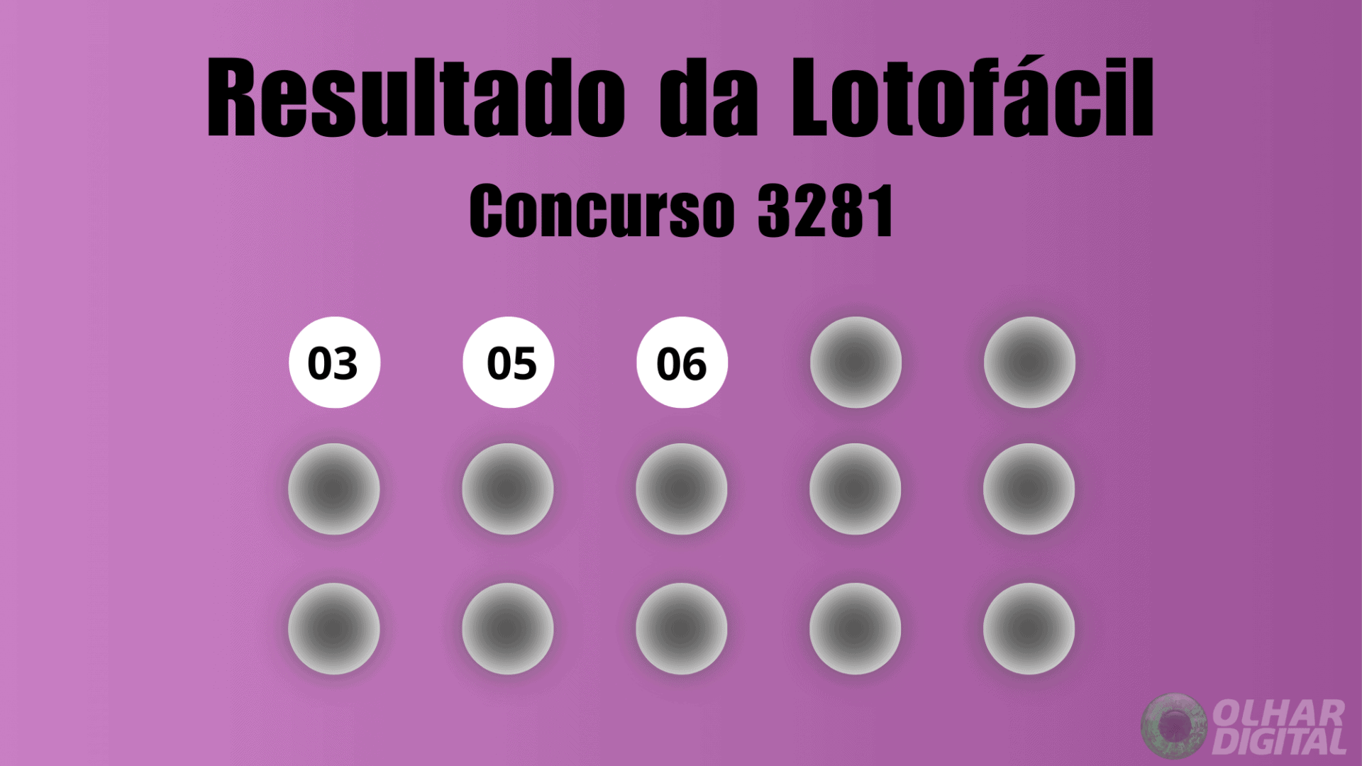 Lotofácil 3281
