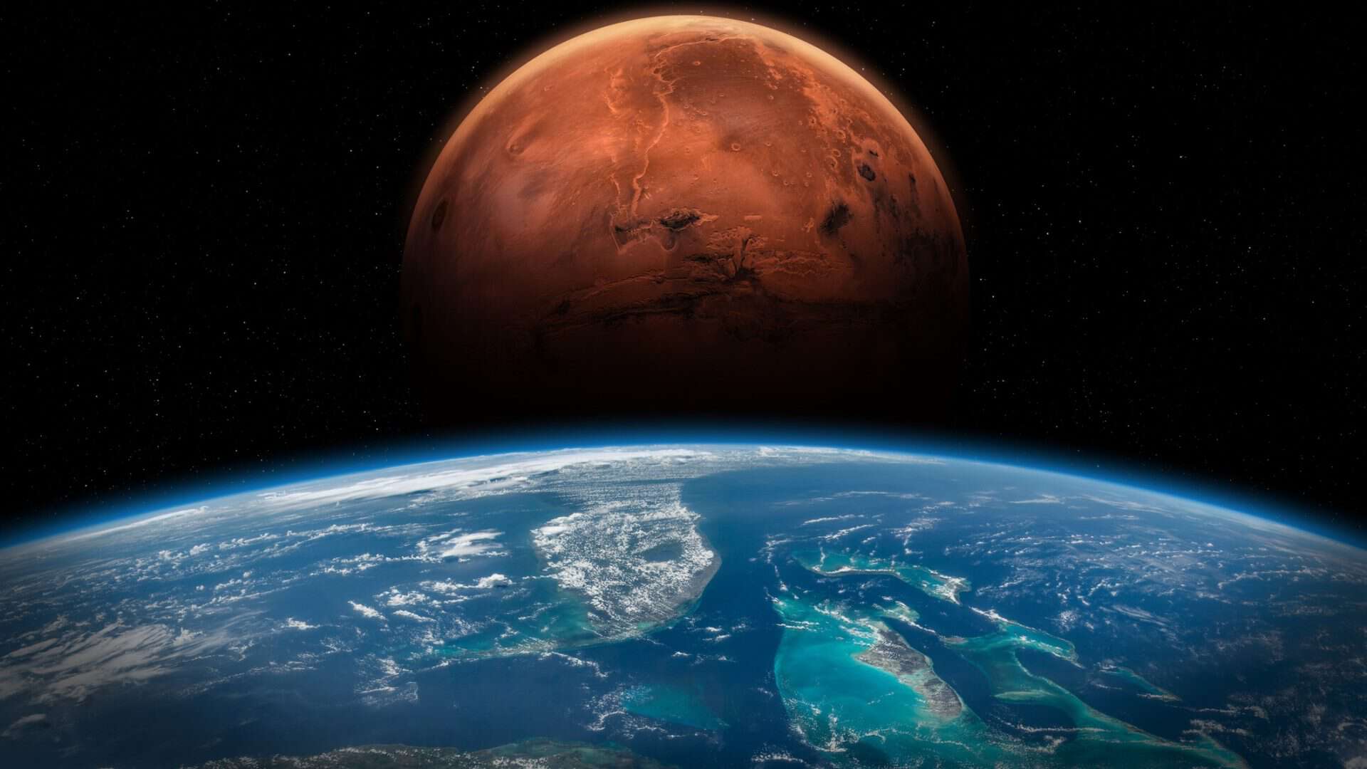 Terra e Marte