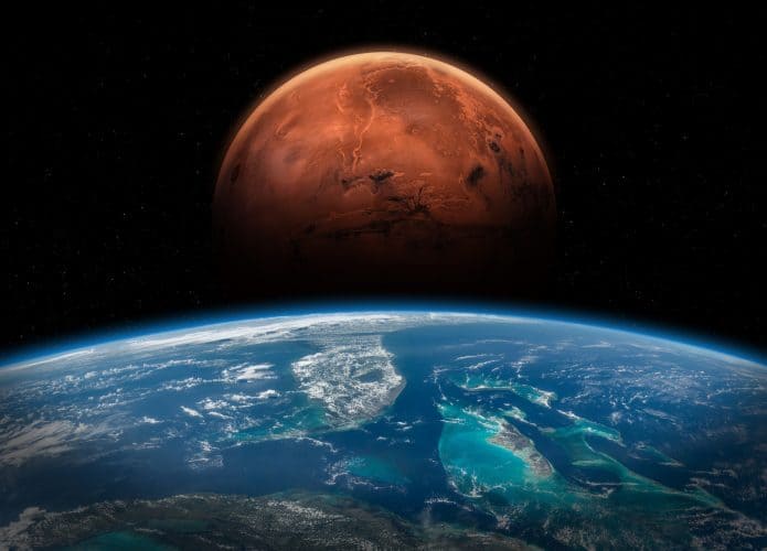 Terra e Marte