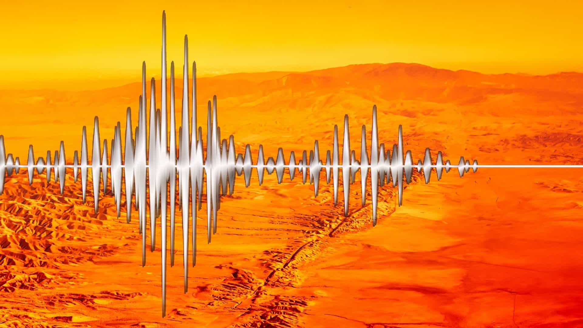 Linha de terremoto