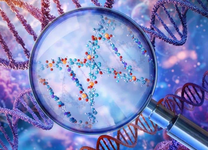 Ilustração de DNA