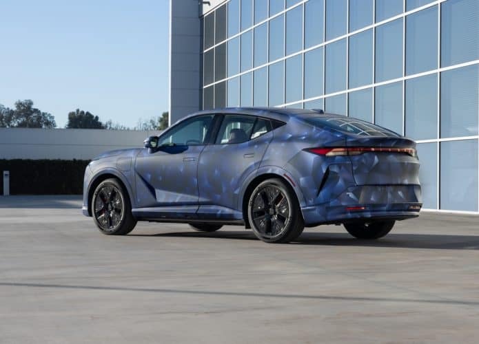 Traseira do Honda Acura RSX