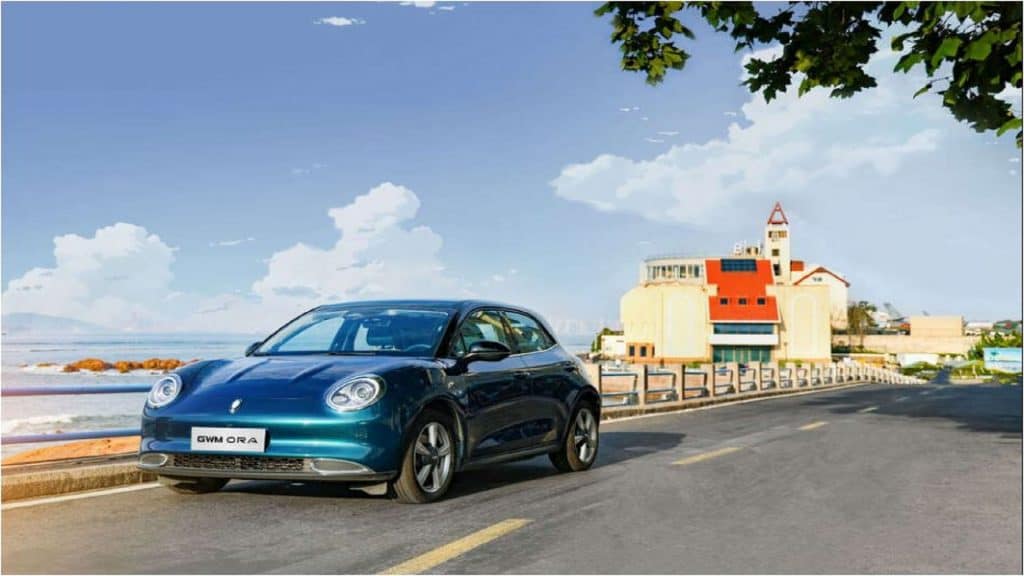 Carro Elétrico da marca GWM (Imagem divulgao GWM)