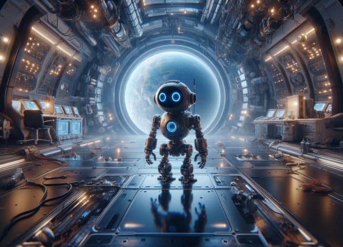 Robô inteligente auxilia astronautas na estação espacial chinesa Tiangong