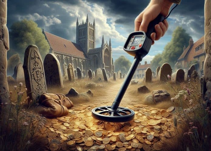 Detector de metais revela fortuna esquecida da Era Nero