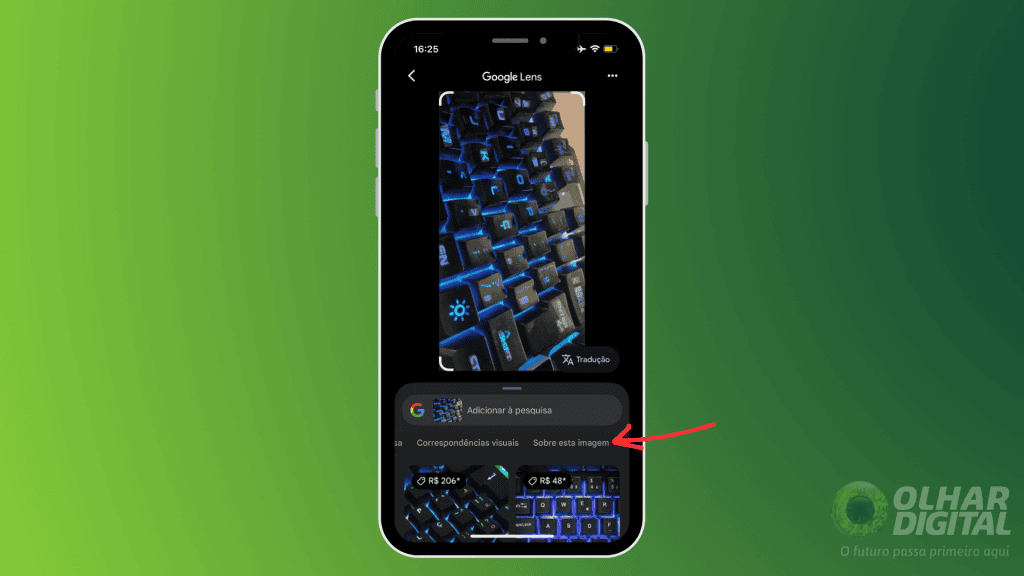 Encontre contexto com “Sobre esta imagem” com o Google Lens