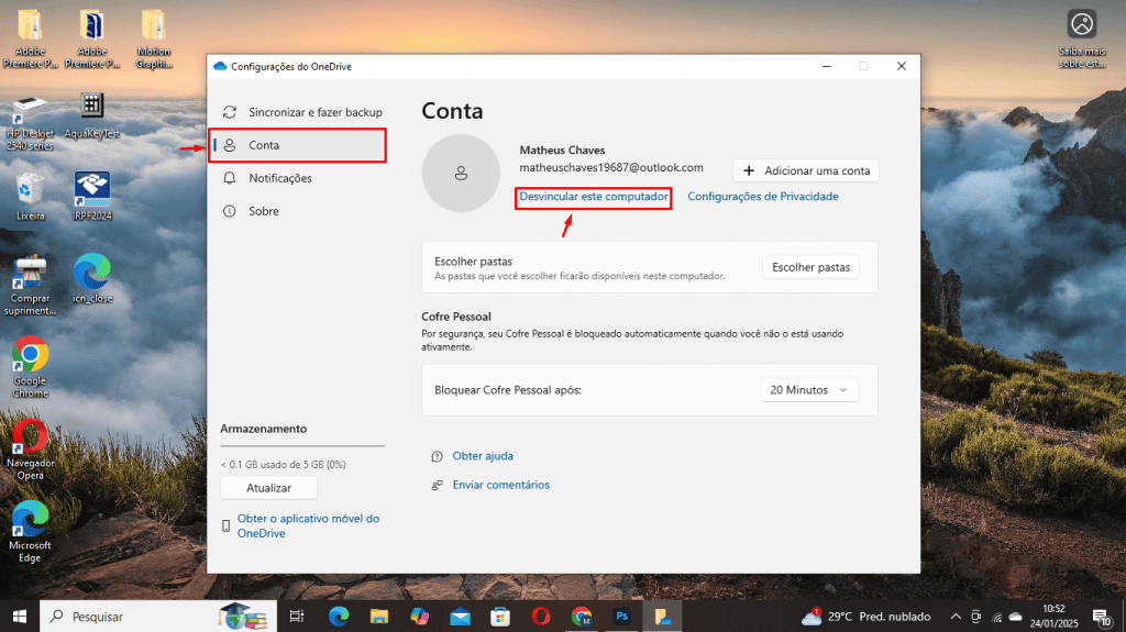Como desativar e desinstalar o OneDrive no PC Windows