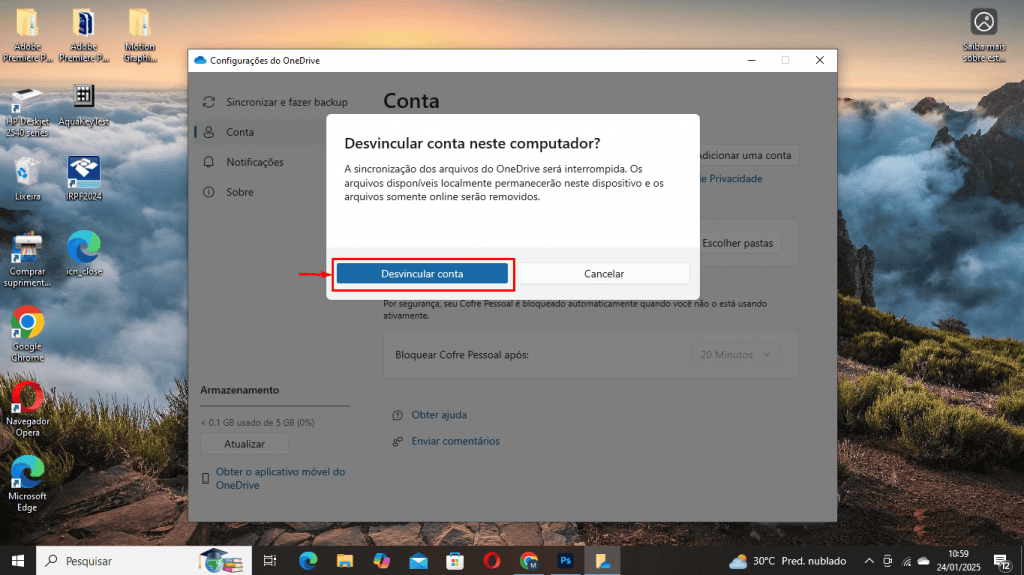 Como desativar e desinstalar o OneDrive no PC Windows