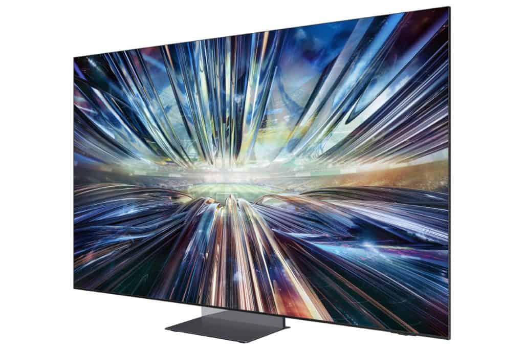 TV Samsung de lado