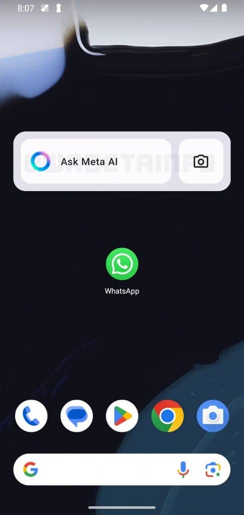 whatsapp meta AI