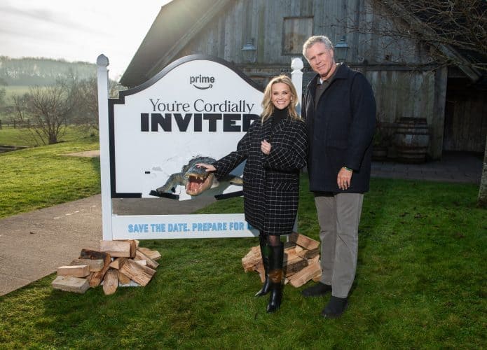 reese witherspoon e will ferrell divulgam sua nova comédia do Prime Video, Casamentos Cruzados