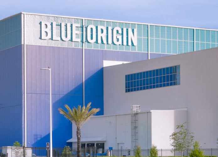 Fachada da Blue Origin