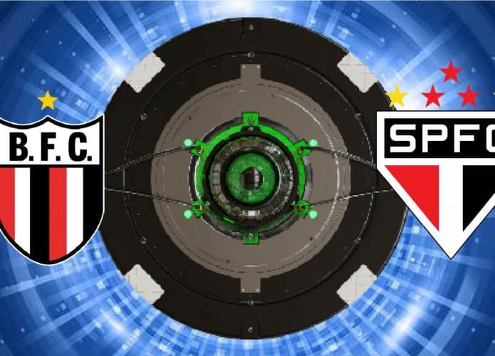 Escudos de Botafogo/SP e São Paulo