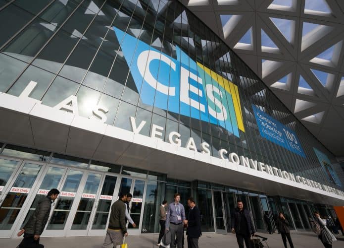 Fachada da CES em Las Vegas