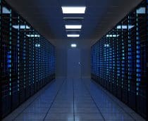Corredor de um data center