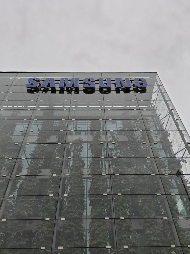 Fachada da Samsung