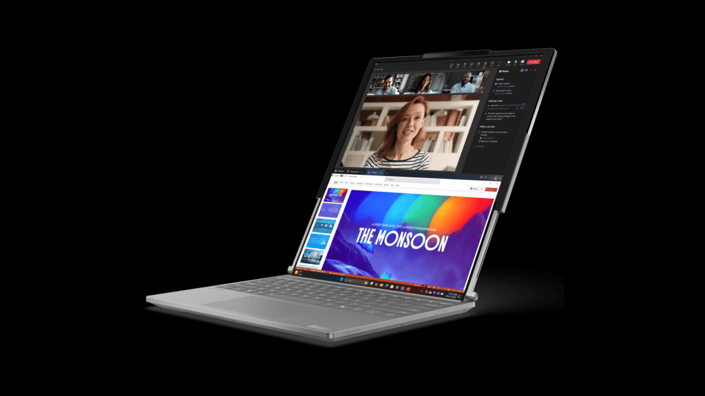 Notebook Lenovo ThinkBook Plus Gen 6 com a telá retrátil