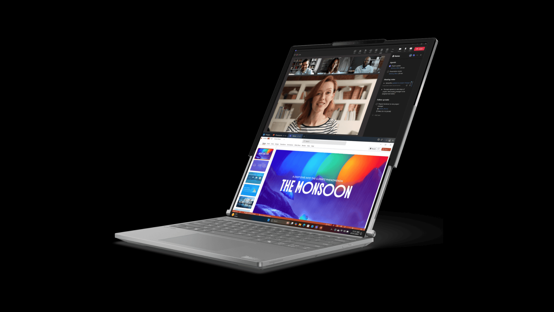 Notebook Lenovo ThinkBook Plus Gen 6 com a telá retrátil