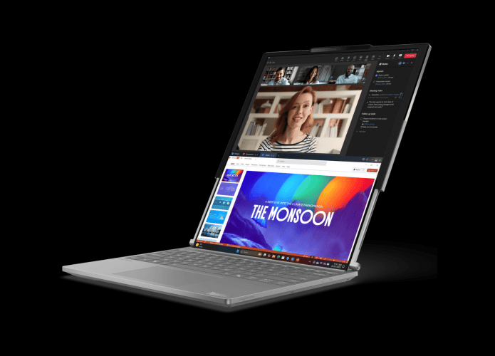 Notebook Lenovo ThinkBook Plus Gen 6 com a telá retrátil