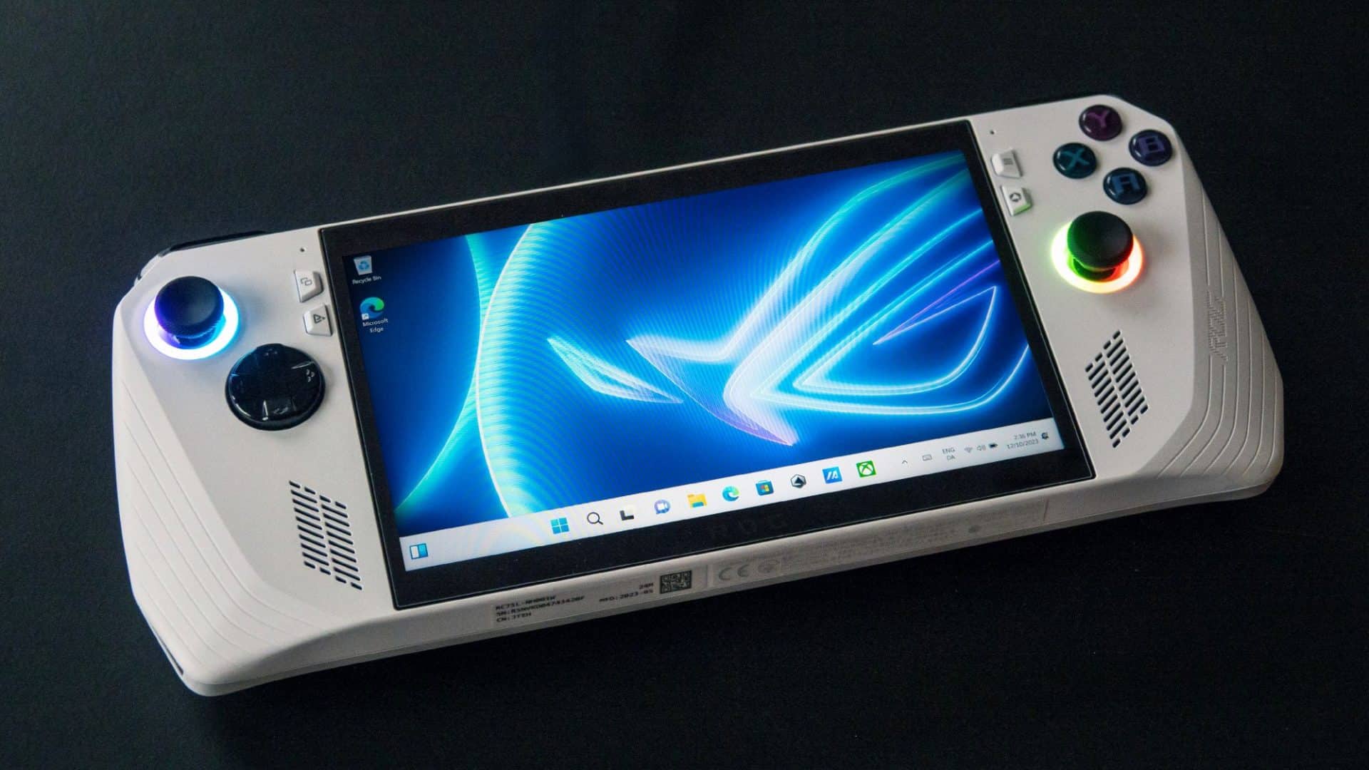 Console portátil com Windows