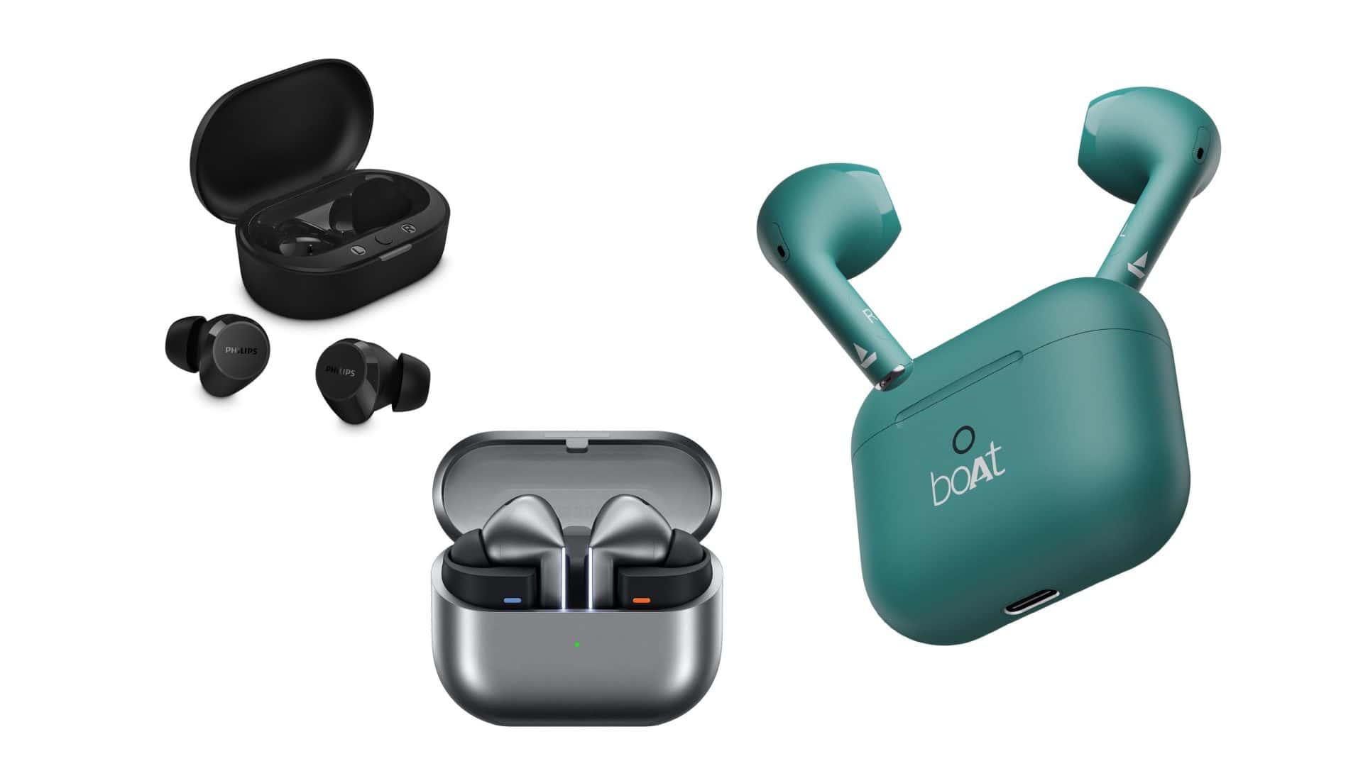 Fones de ouvido em oferta