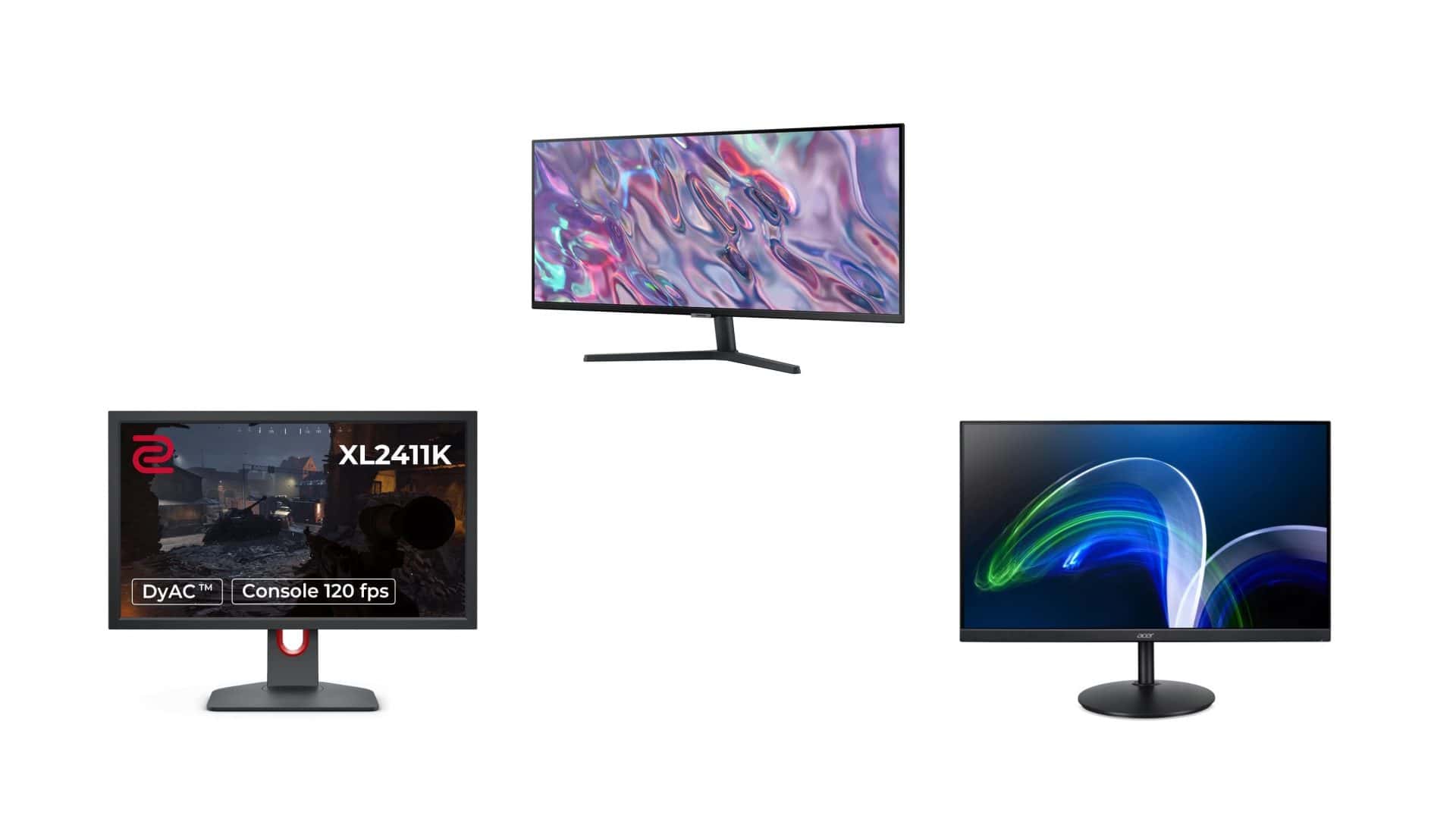 Monitores em oferta