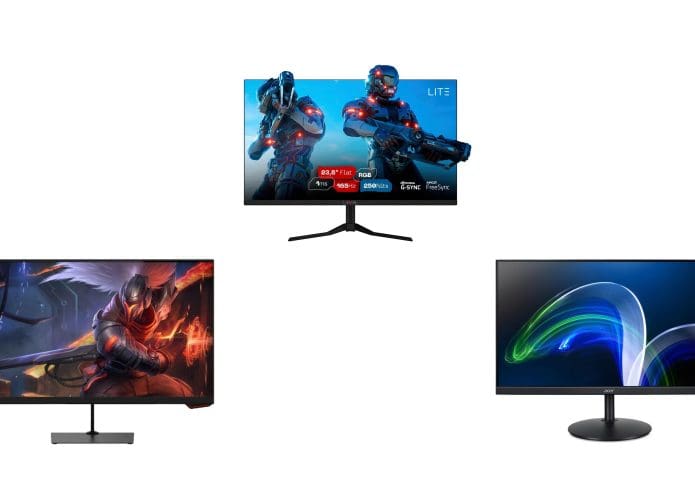 Monitores em oferta