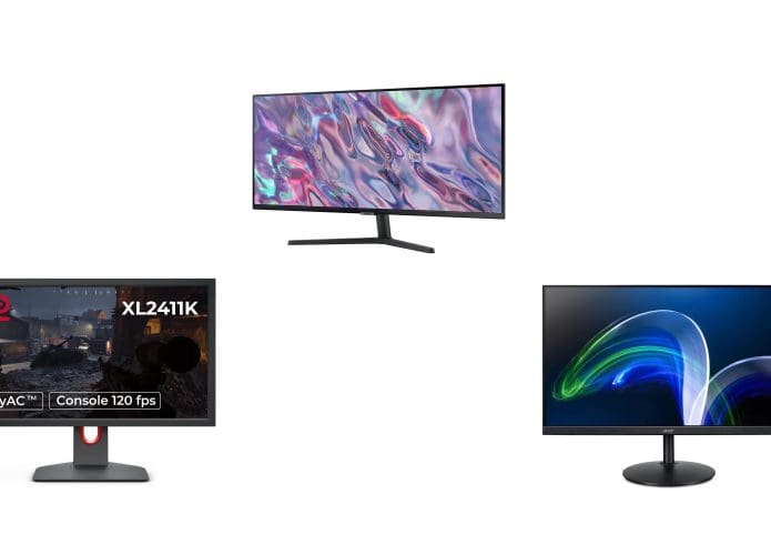 Monitores em oferta