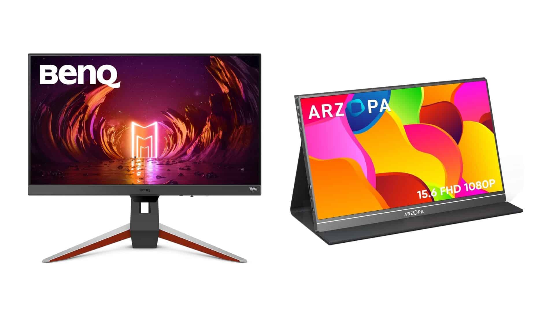 Monitores em oferta