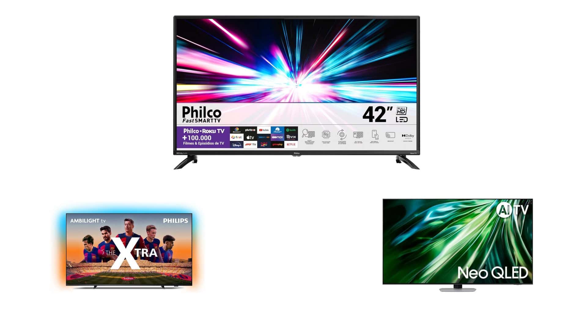 TVs em oferta