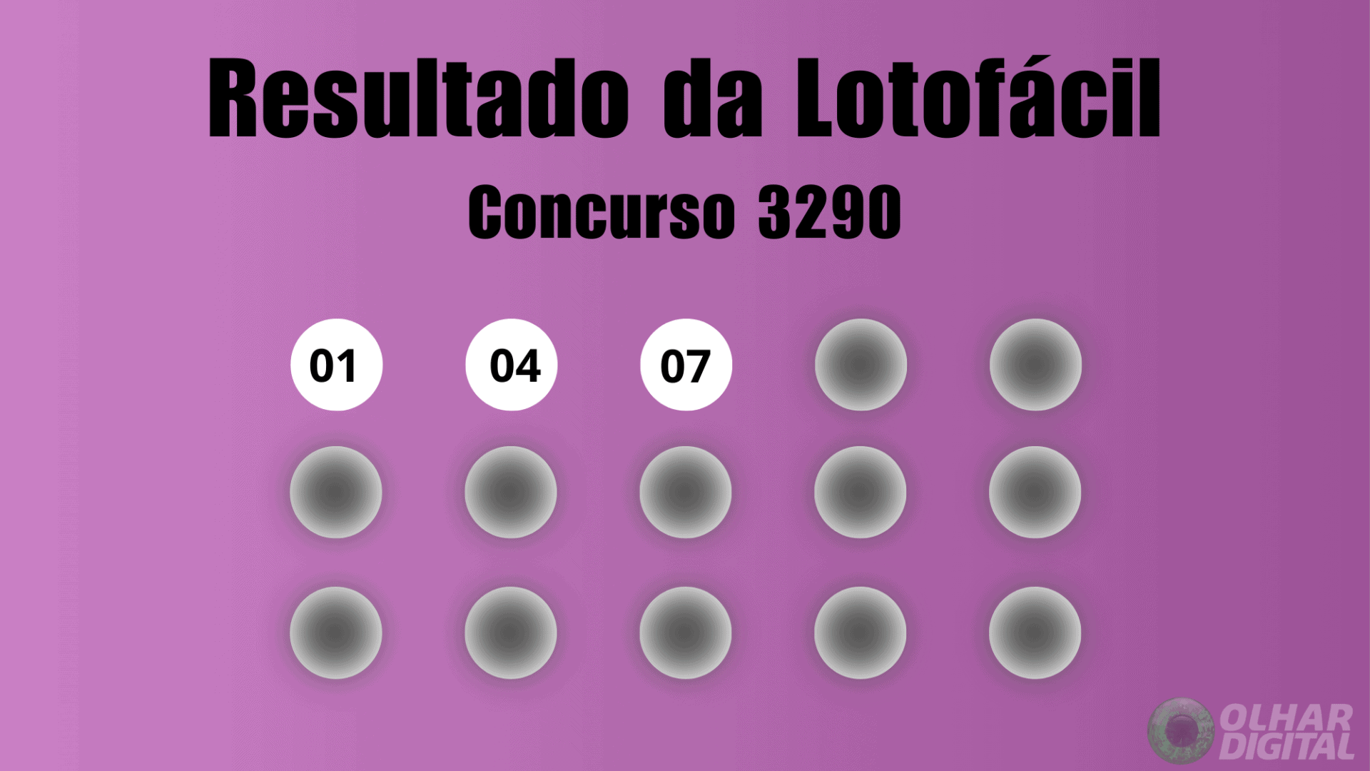 Lotofácil 3290