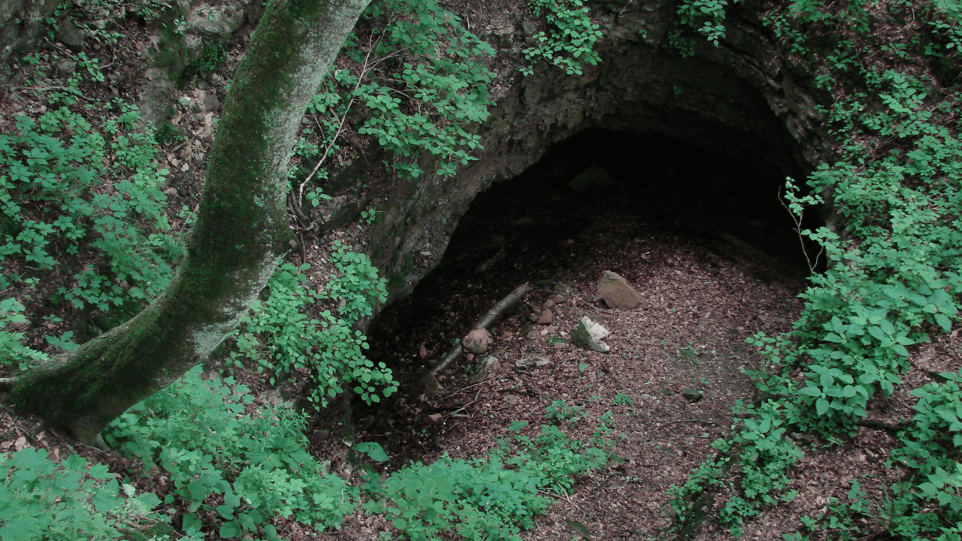 Imagem da caverna Sand Cave
