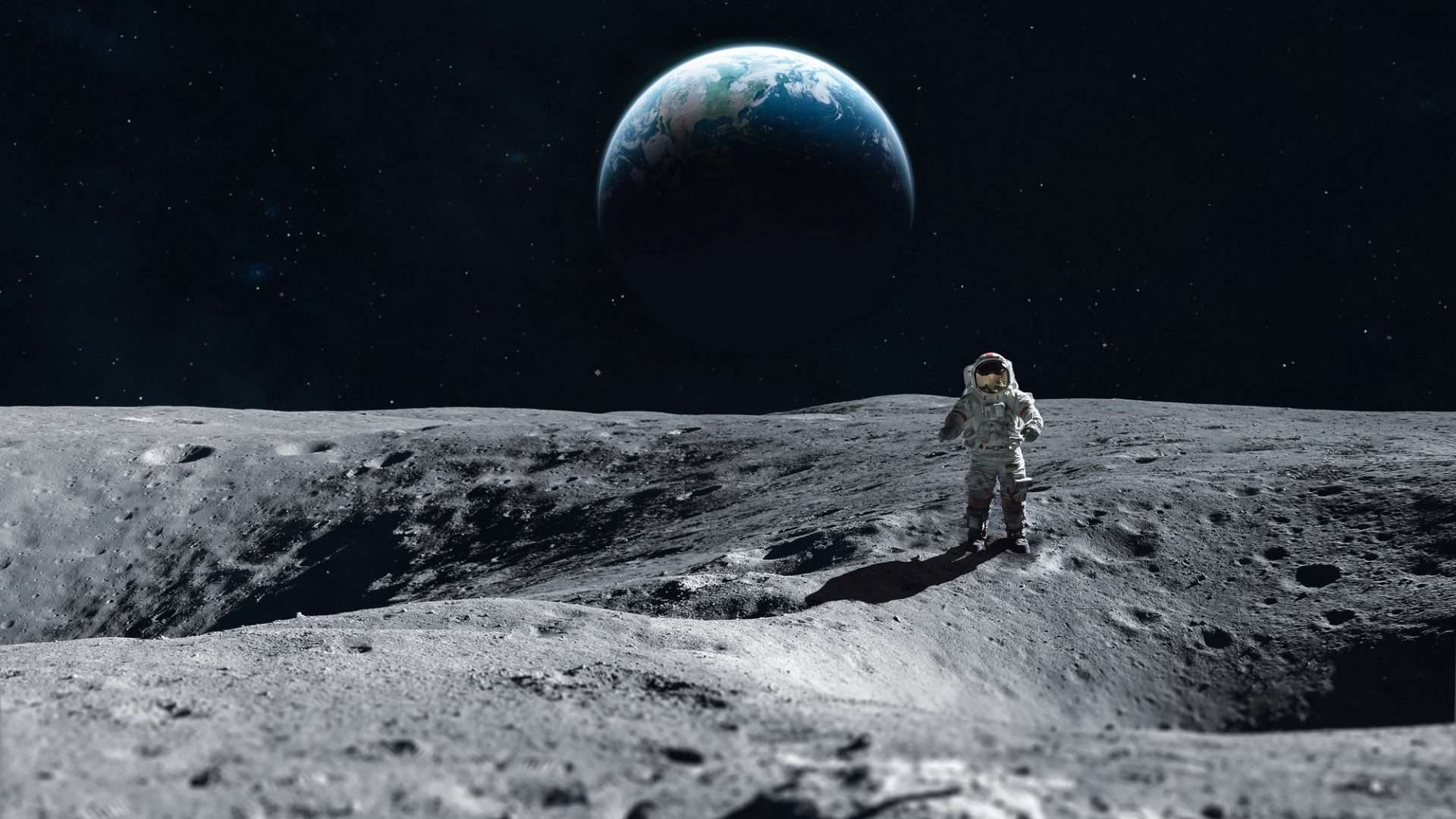 astronauta na lua