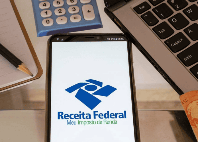 Imagem do aplicativo da Receita Federal