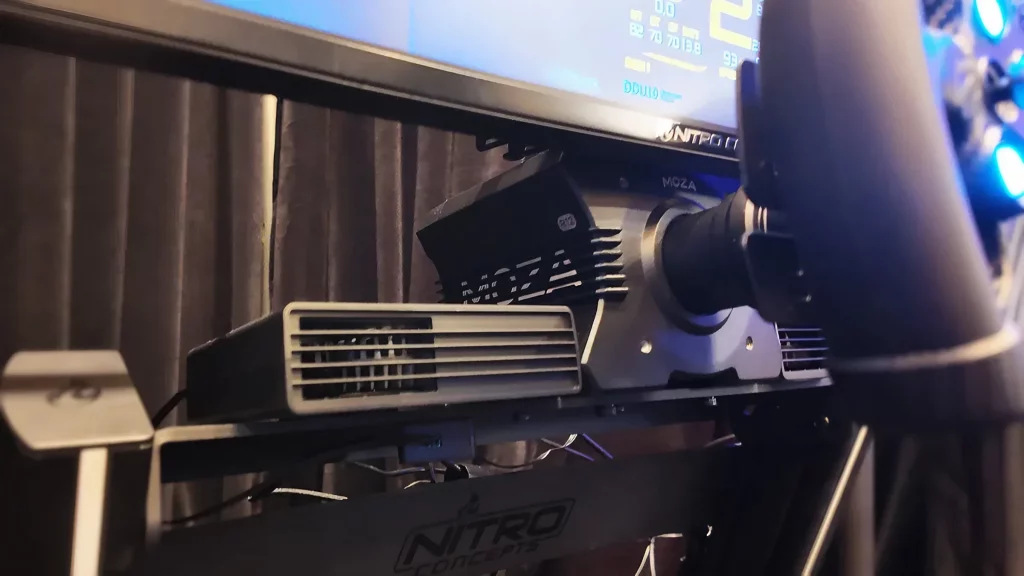 Detalhe de um dos ventiladores que compõem o cockpit
