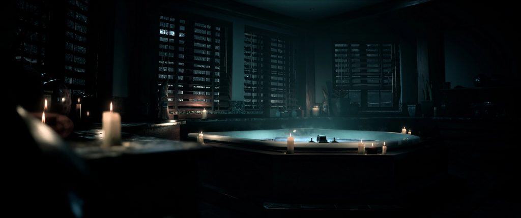 Cena do jogo de survival horror Until Dawn