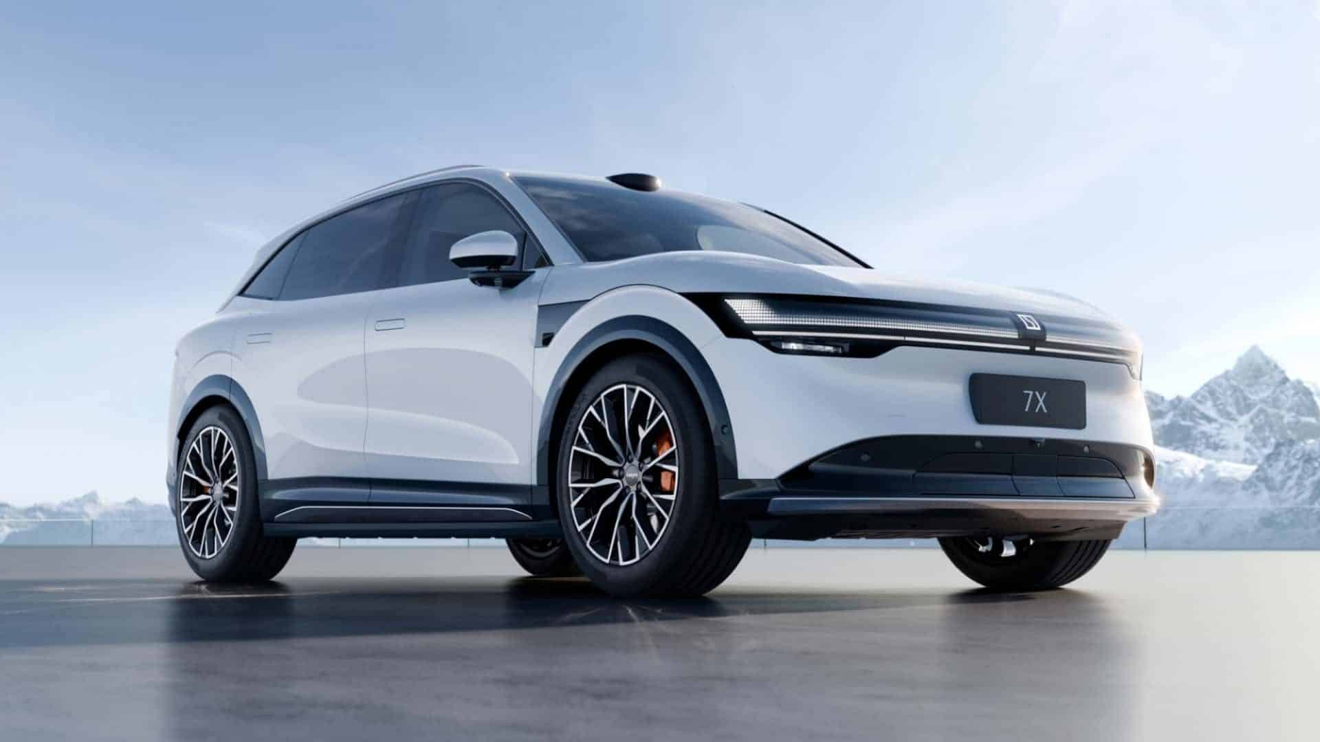 O Zeekr 7X é o carro elétrico com recarga mais rápida