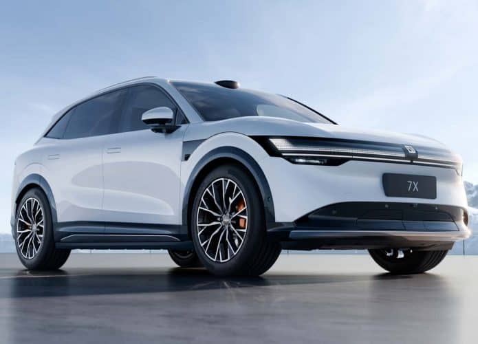 O Zeekr 7X é o carro elétrico com recarga mais rápida