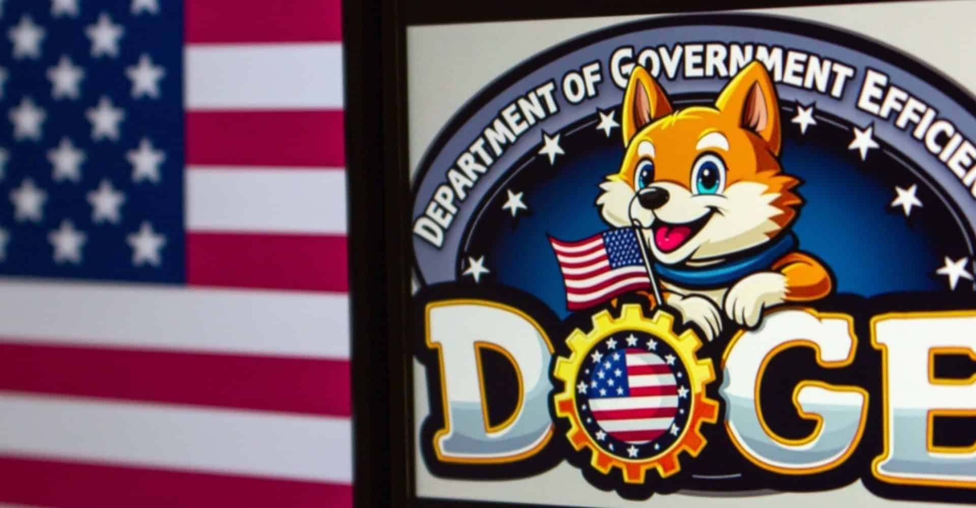 Logo DOGE - Departamento criado por Musk,