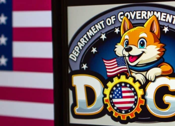Logo DOGE - Departamento criado por Musk,