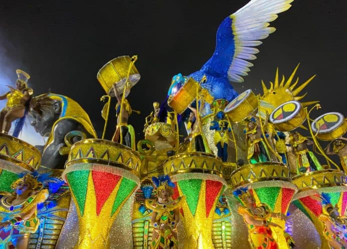 Membros da Escola de Samba 