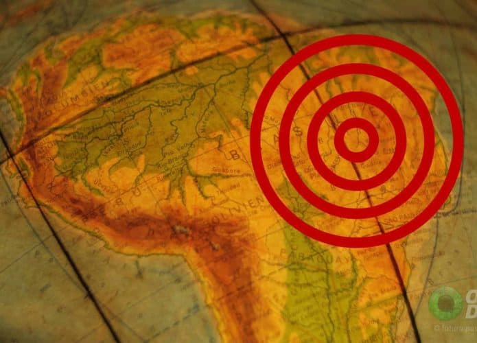 Montagem de terremotos no Brasil